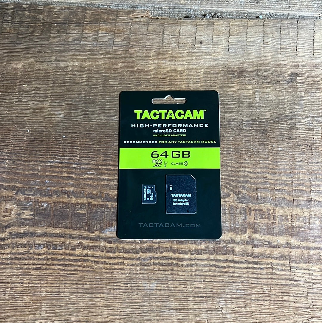 Tactacam 64 GB SD Card