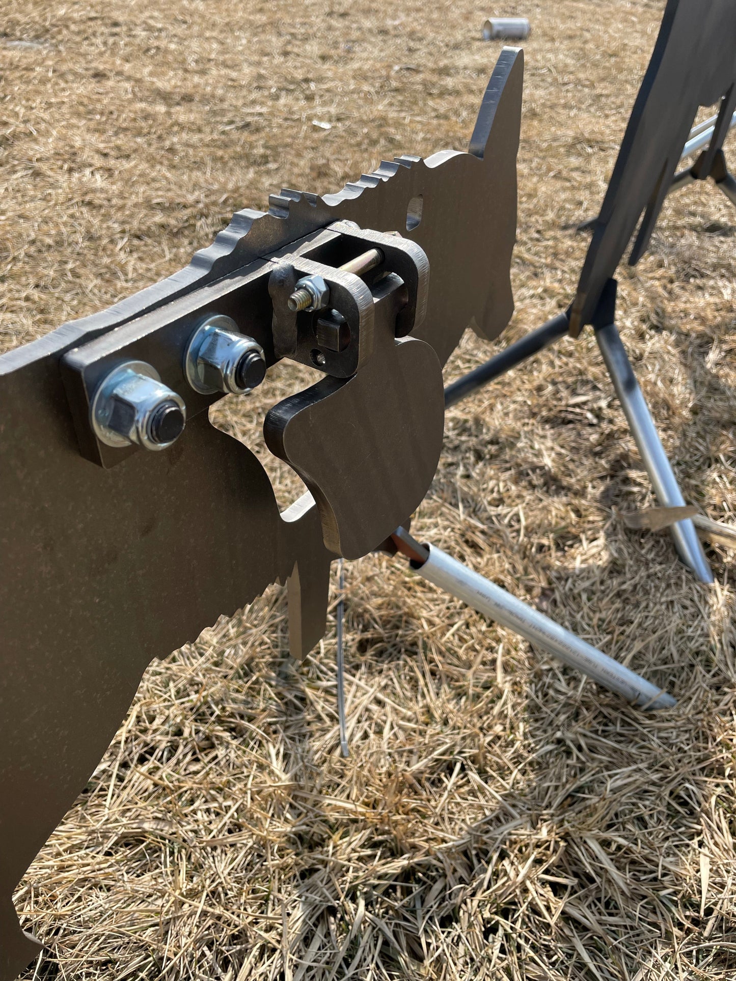 Baby AR500 Coyote Target W/ REACTIVE Vital