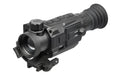 Black thermal scope with red reticle and tactical grip mounted on a rifle by AGM