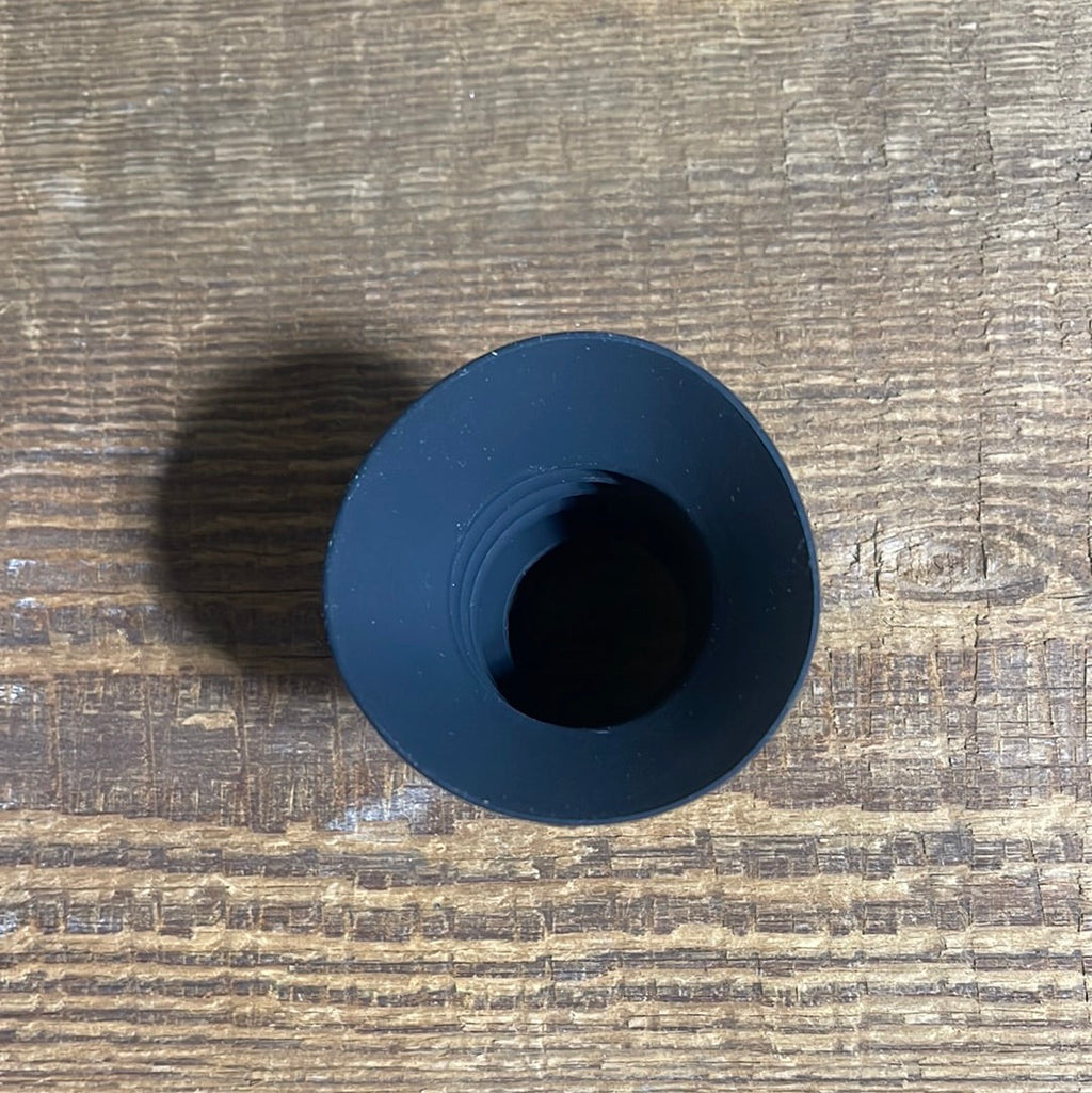 Black silicone eyecup with a round opening, designed for Pulsar Thermion/Talion/Digex by Pulsar.
