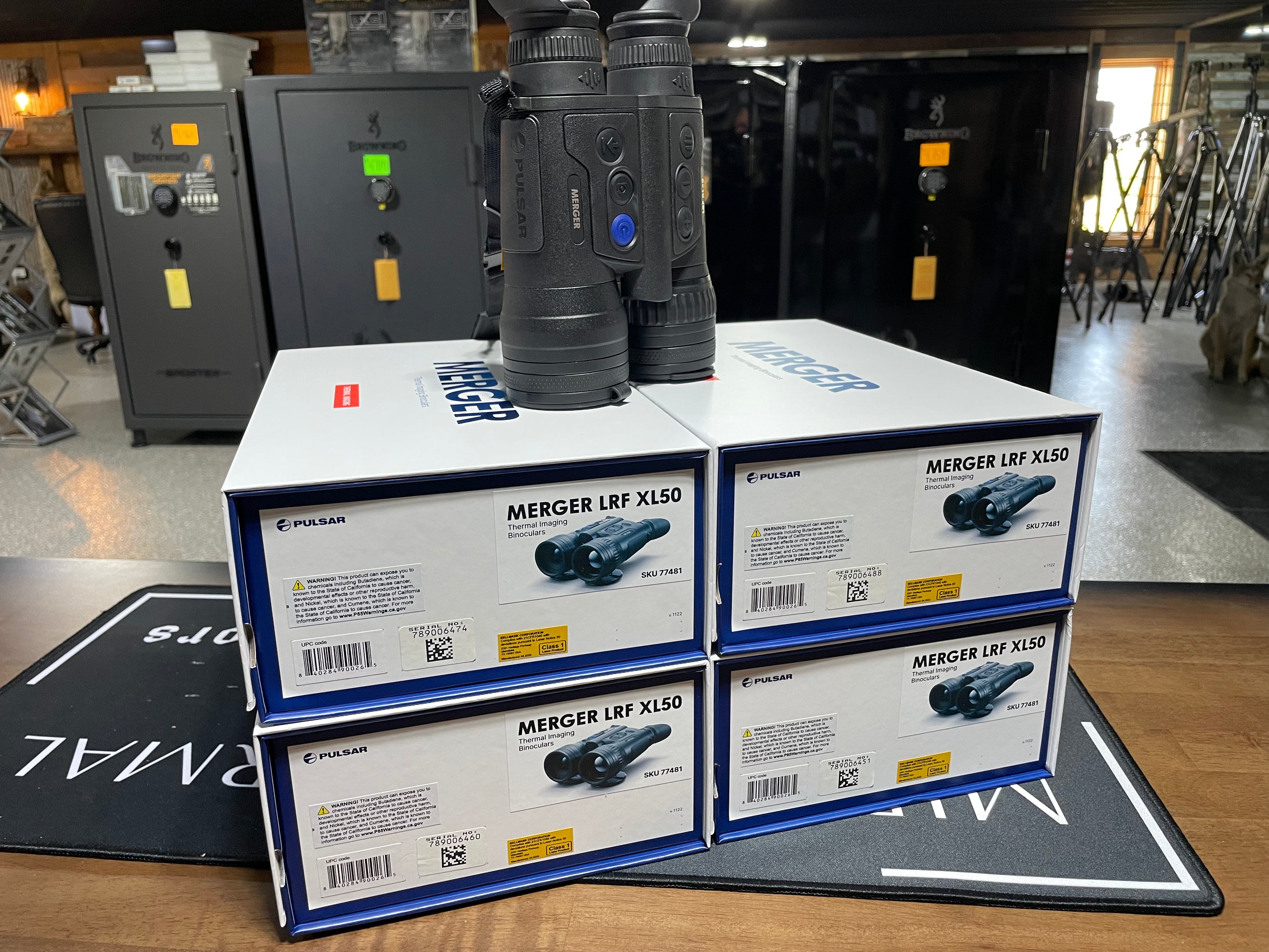 Pulsar Merger LRF XL50 1024 Thermal Binocular 77481