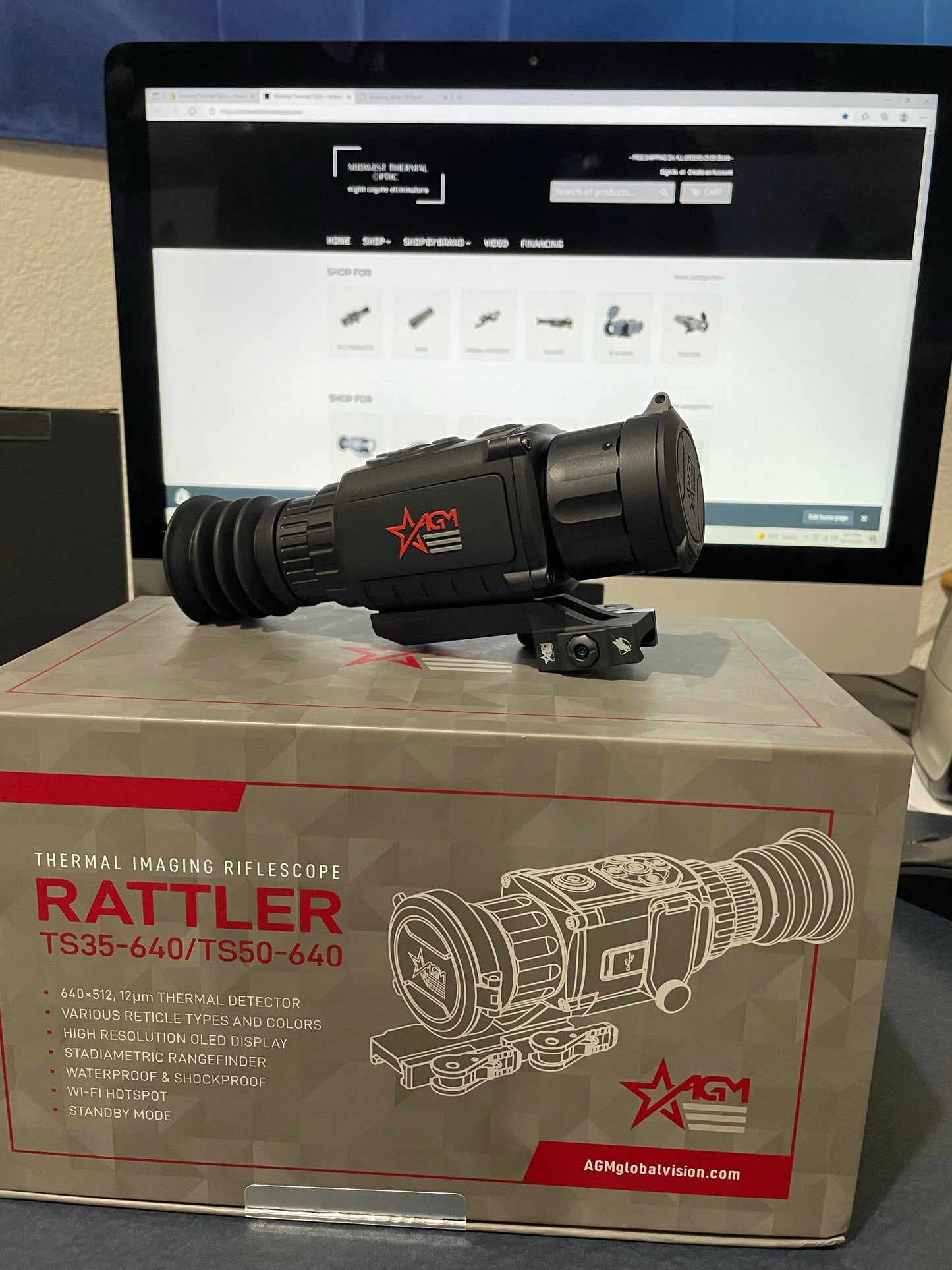 Sale! AGM Rattler TS35-640 Thermal Scope